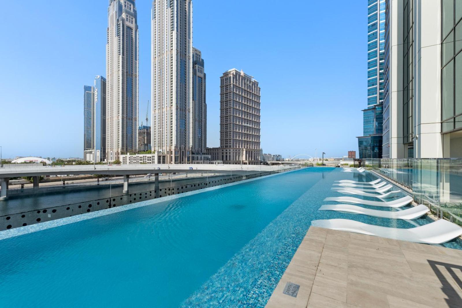 Big Layout 5 Mins From Dubai Mall And Burj Khalifa Apartamento Exterior foto